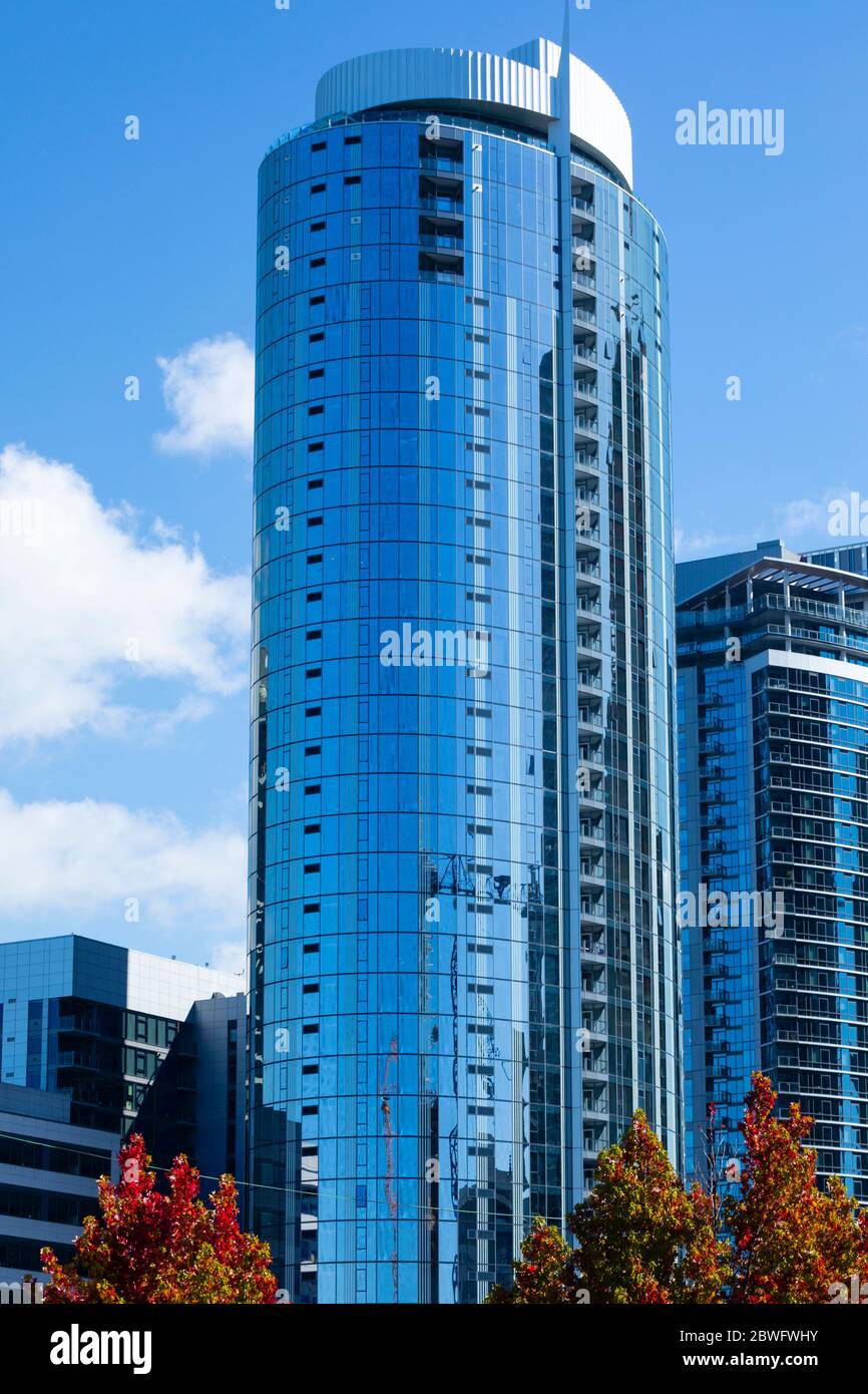 McKenzie Apartments skyscraper, Seattle, Washington, USA Stock Photo