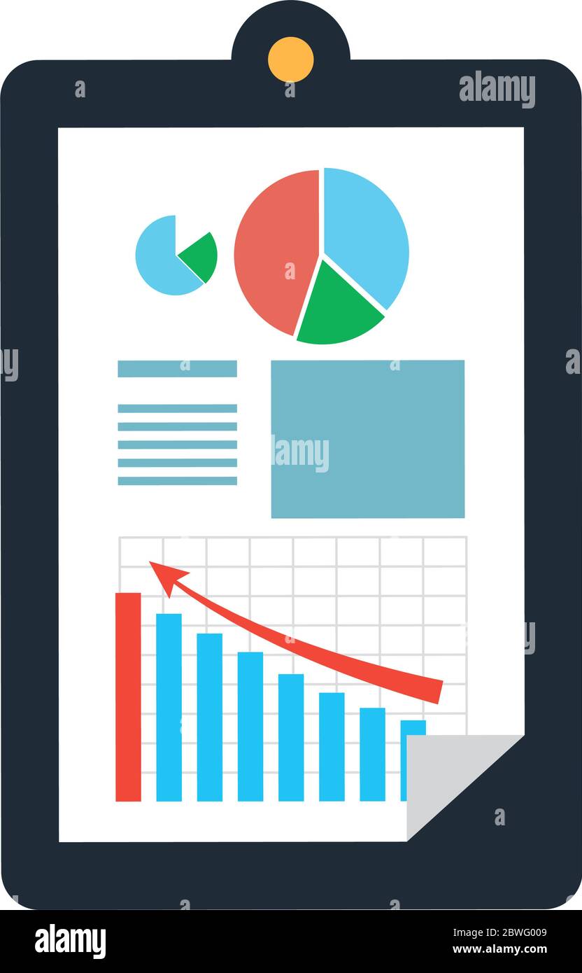 Infographic on document vector design Stock Vector Image & Art - Alamy