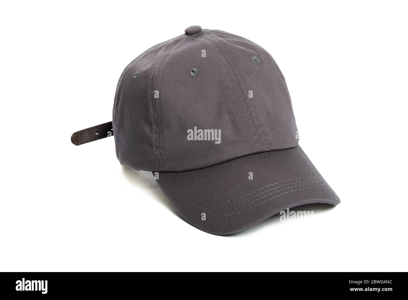 Working peaked cap. Isolated on a white background. Stock Photo