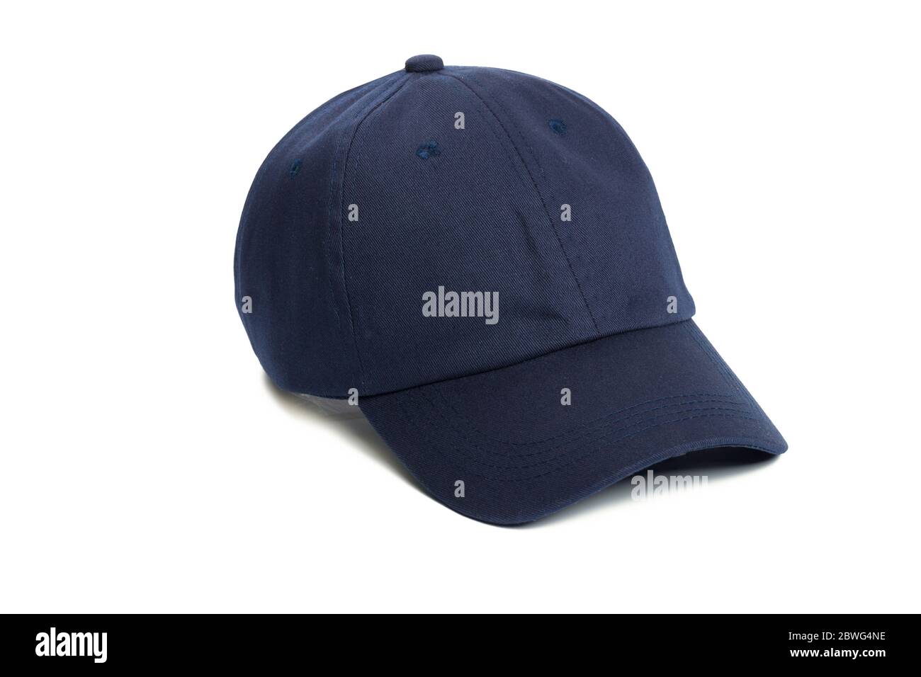 Working peaked cap. Isolated on a white background. Stock Photo