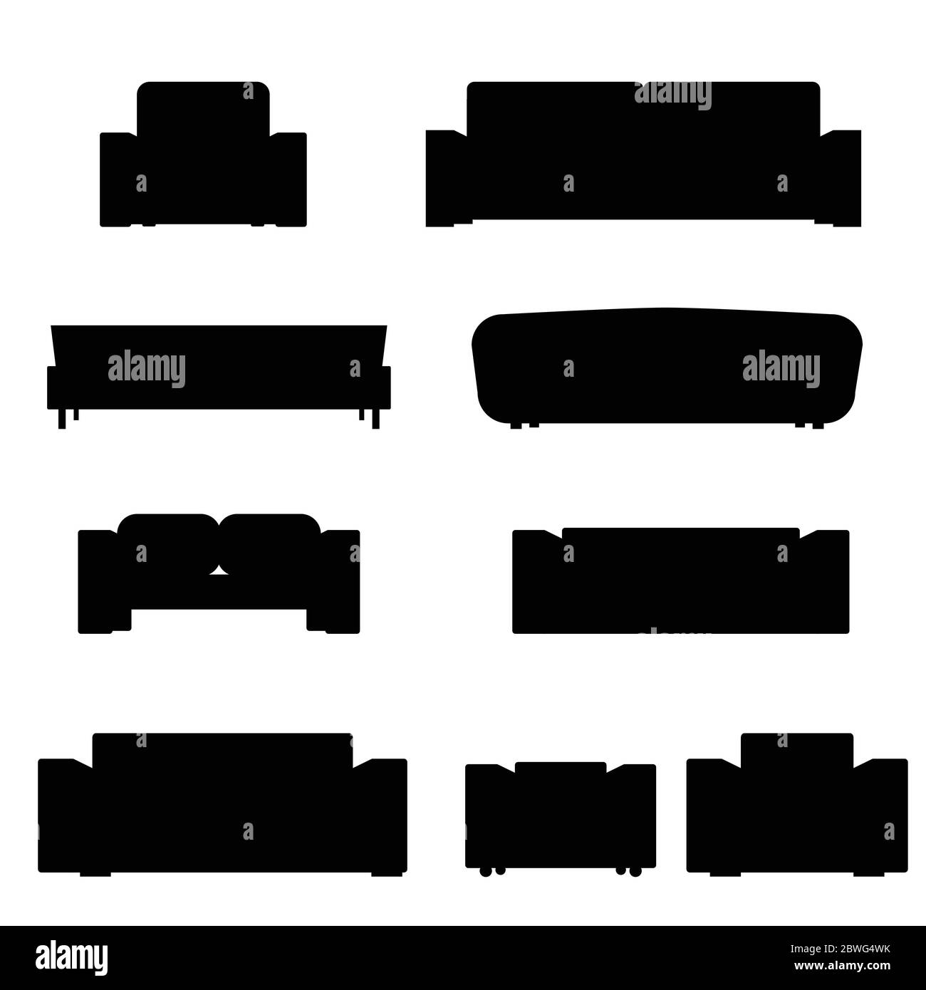 Black color bed in Cut Out Stock Images & Pictures - Alamy