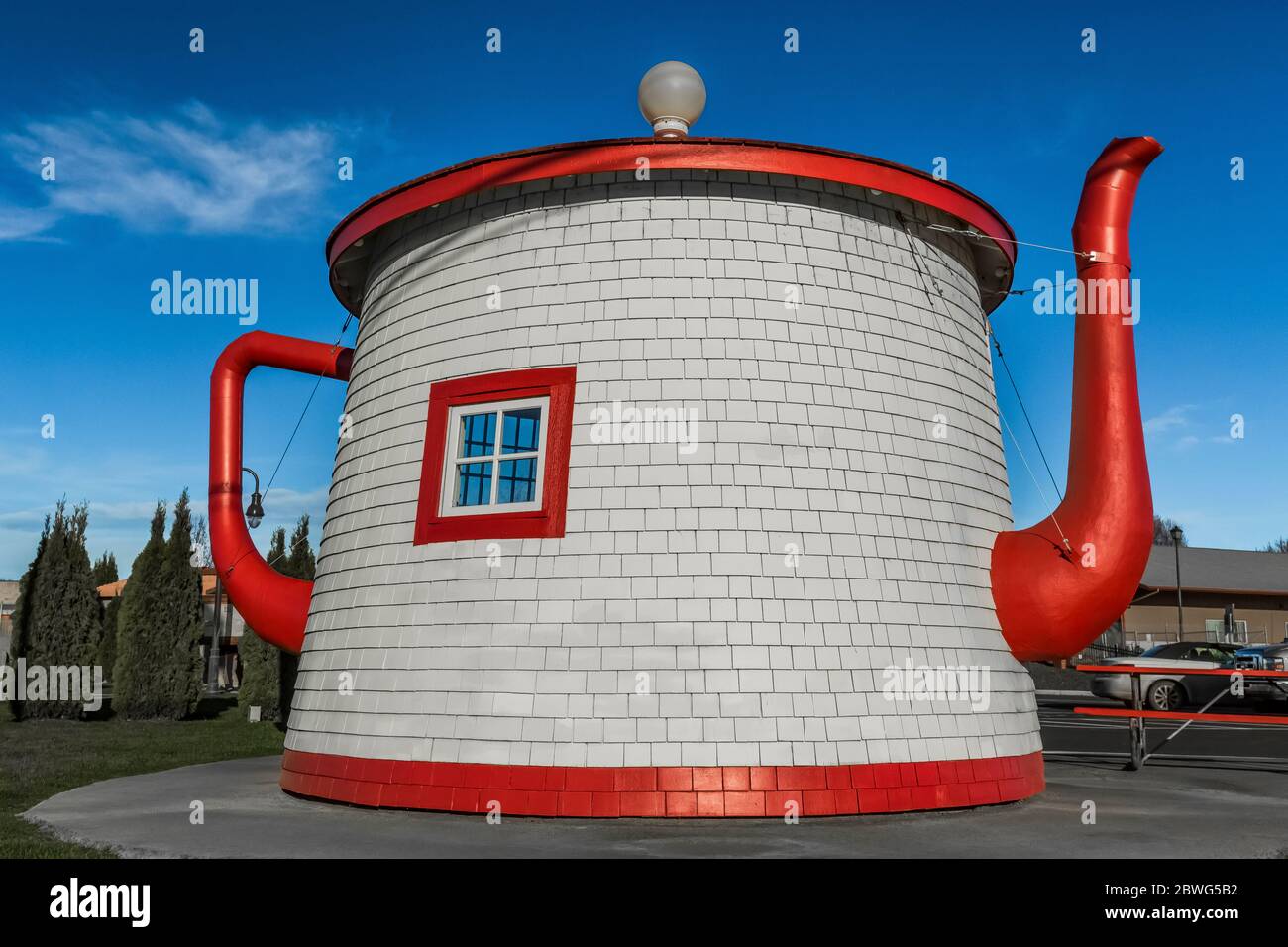 Teapot Dome Service Station, originally a gas station and now a visitor