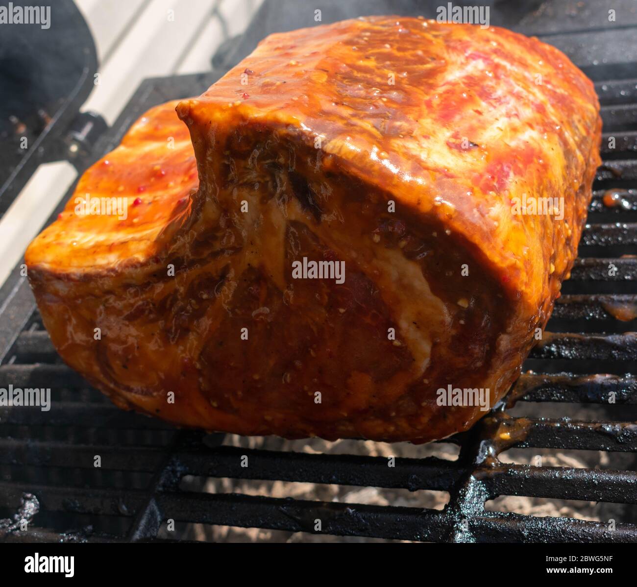 First BBQ of Season in York, PA Stock Photo Alamy