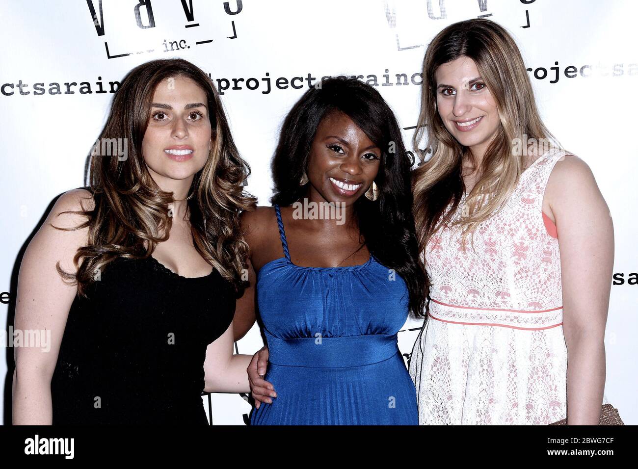 New York, NY, USA. 11 June, 2015. Z-100 NY overnight radio host, Shelley Rome, Co-host of VH1's morning show 'The Gossip Table', Delaina Dixon, Associate Producer at NBC Universal's Bravo TV, Chanel Omari at the Launch Of Dining Reconstructed: An Off Menu Experience at The Starrett Leigh Building. Credit: Steve Mack/Alamy Stock Photo