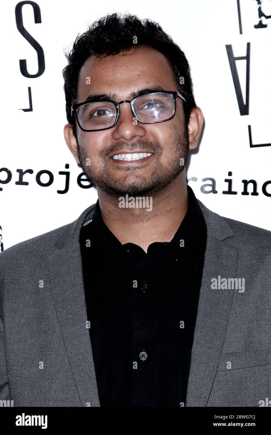New York, NY, USA. 11 June, 2015. Project Sara Inc. Co-Founder, Abhishek Khade at the Launch Of Dining Reconstructed: An Off Menu Experience at The Starrett Leigh Building. Credit: Steve Mack/Alamy Stock Photo