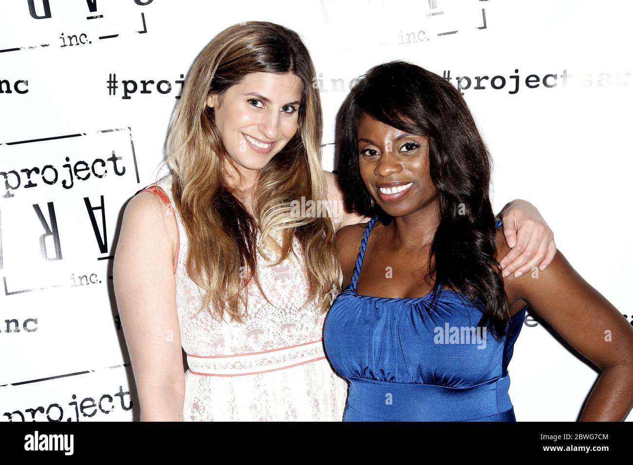 New York, NY, USA. 11 June, 2015. Associate Producer at NBC Universal's Bravo TV, Chanel Omari, Co-host of VH1's morning show 'The Gossip Table', Delaina Dixon at the Launch Of Dining Reconstructed: An Off Menu Experience at The Starrett Leigh Building. Credit: Steve Mack/Alamy Stock Photo