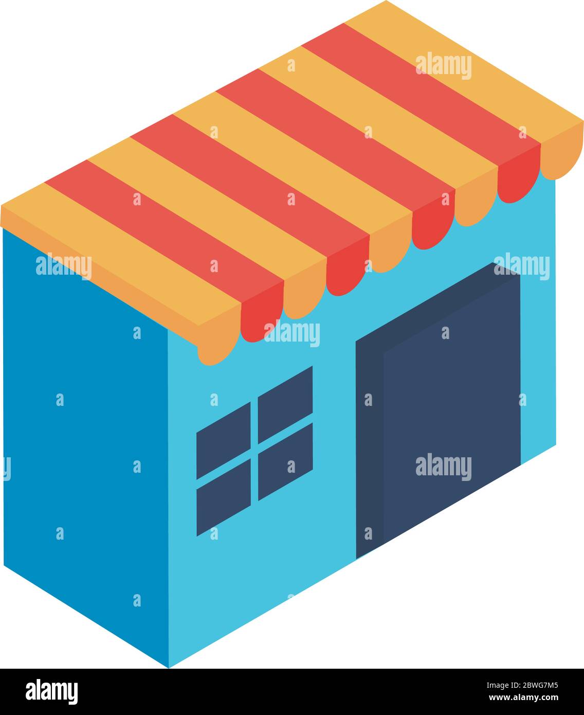 Store isometric style icon vector design Stock Vector Image & Art - Alamy