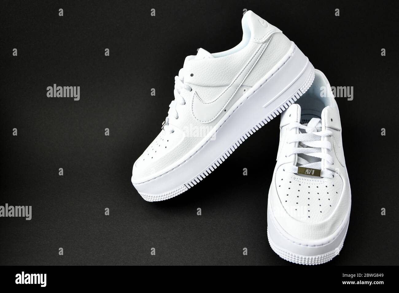 Nike Air Force 1 Sage white sneakers 