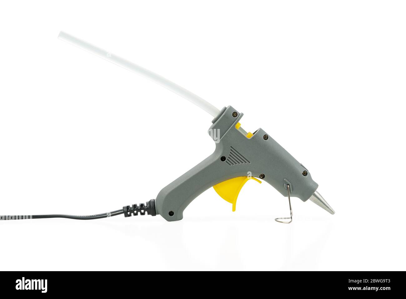 hot glue gun on white Stock Photo Alamy