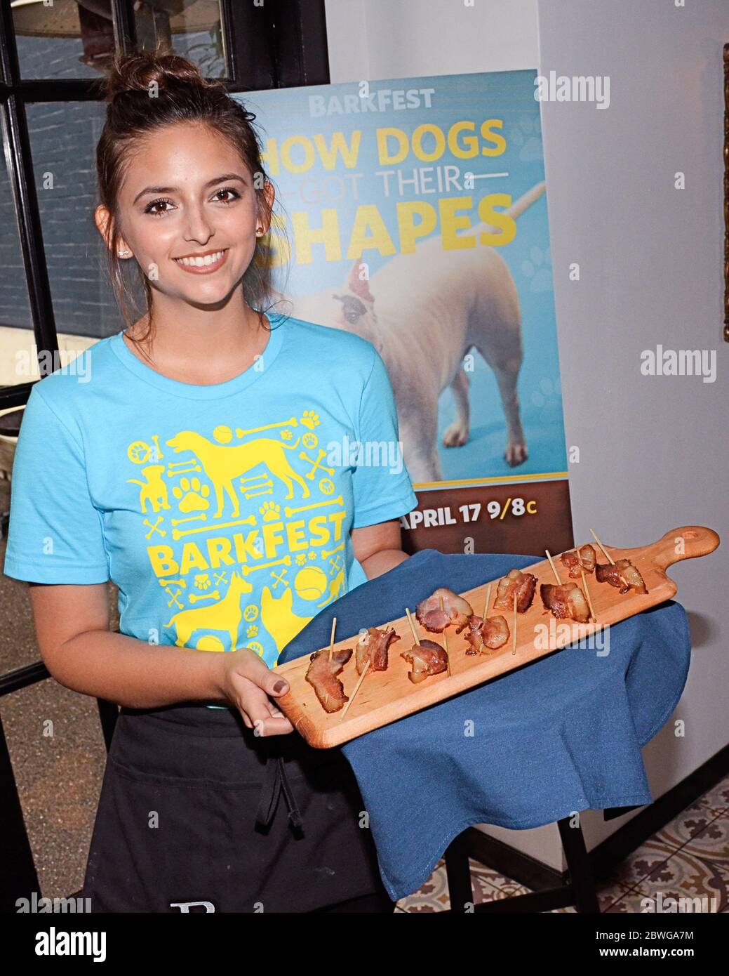 April 9, 2016: Atmosphere at  the Nat Geo WILD 2nd Annual Barkfest at Palihouse Hotel on April 9, 2016 in West Hollywood, California. (Credit Image: © Billy Bennight/ZUMA Wire) Stock Photo