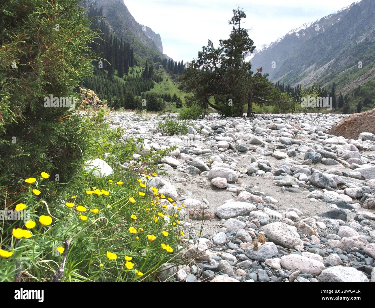 ala archa national park kyrgyzstan
