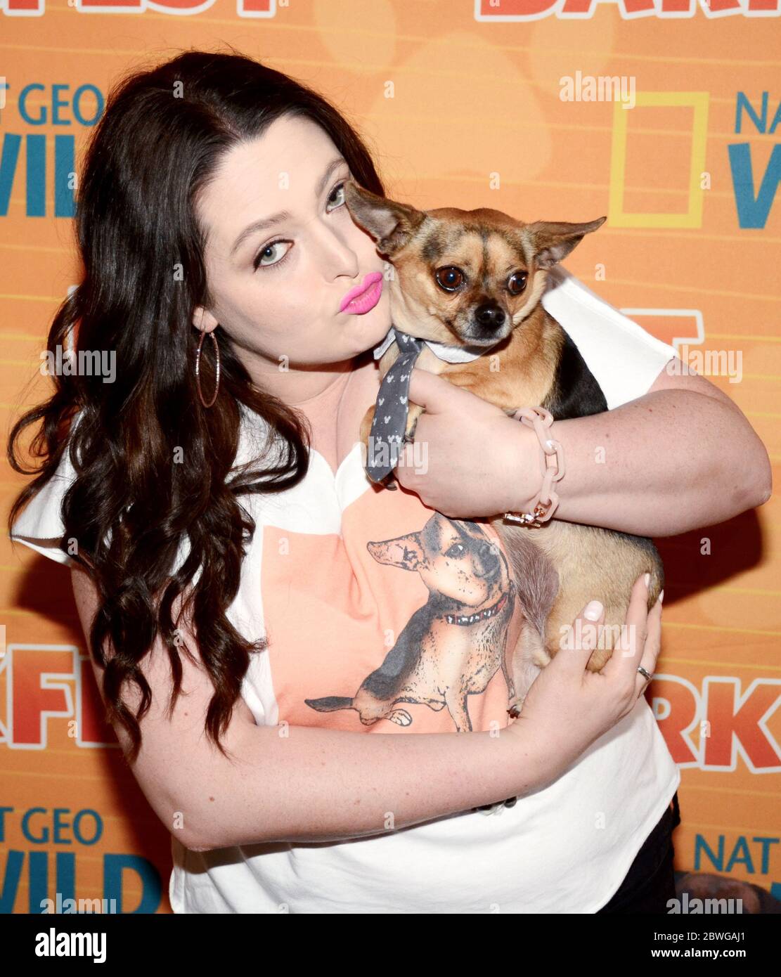 April 9, 2016: Lauren Ash attends Nat Geo WILD 2nd Annual Barkfest at Palihouse Hotel on April 9, 2016 in West Hollywood, California. (Credit Image: © Billy Bennight/ZUMA Wire) Stock Photo