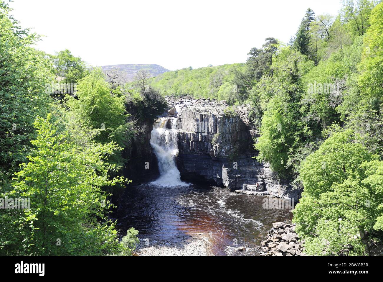 High Force, Teesdale, County Durham Stock Photo