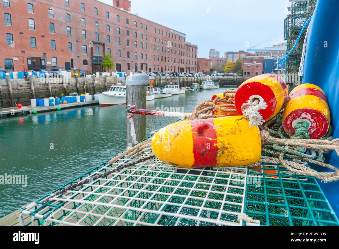 Crab buoys hi-res stock photography and images - Alamy