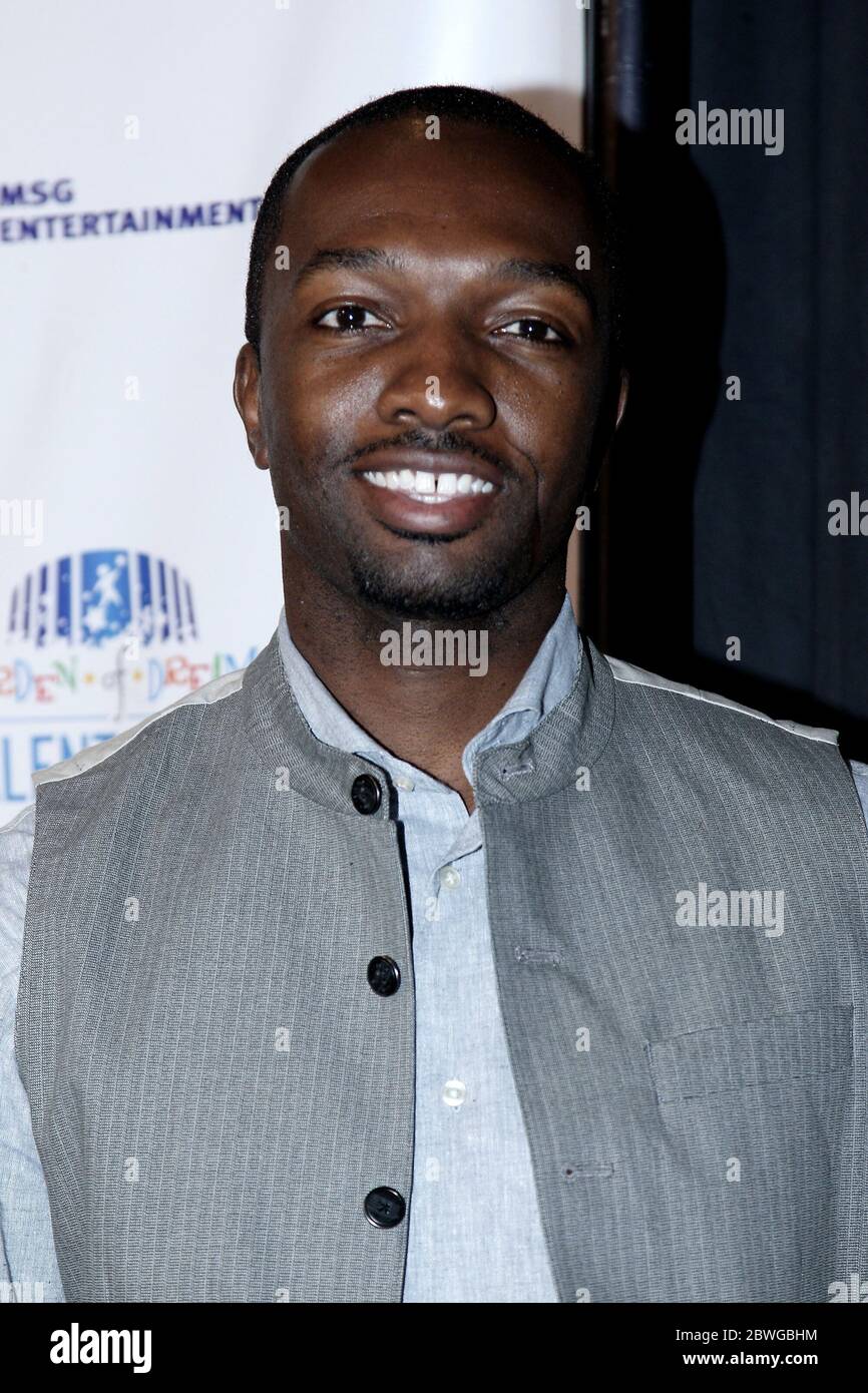 New York, NY, USA. 18 June, 2015. Jamie Hector at the Garden Of Dreams