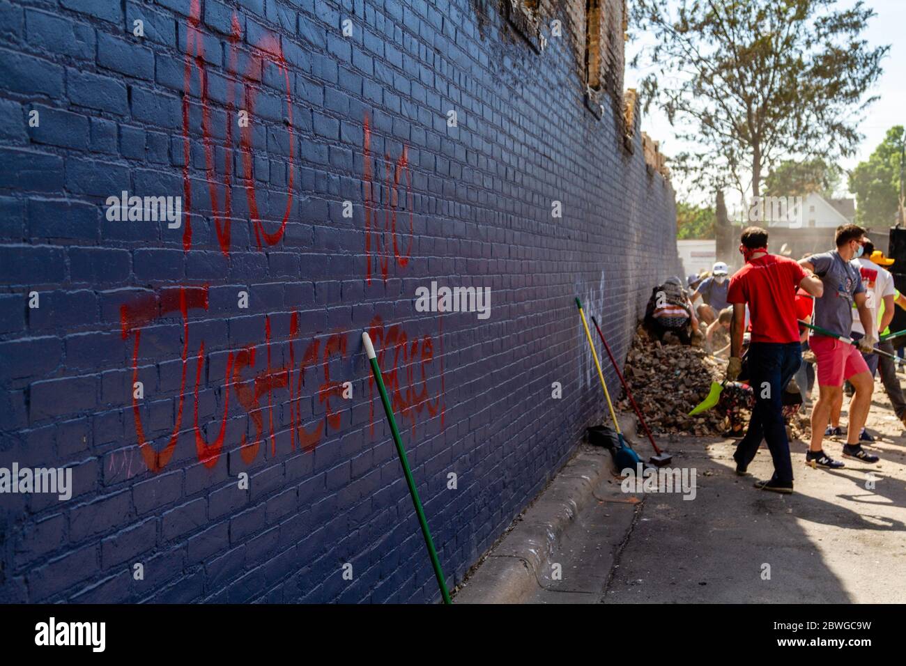 Chicago Riot George George floyd riots chicago hi-res stock photography and images - Alamy