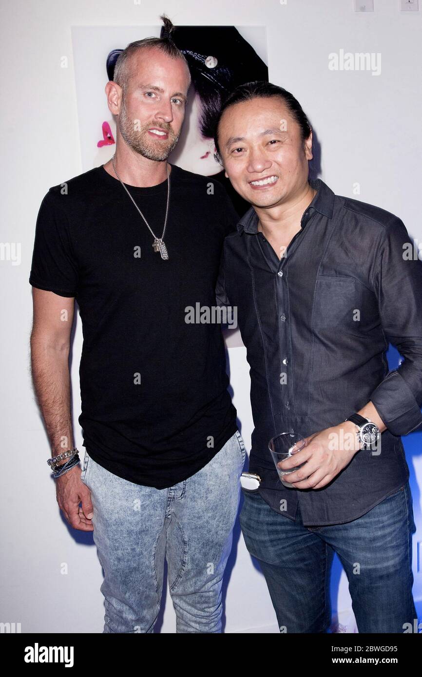 New York, NY, USA. 23 June, 2015. Jason Arsenault, Eddie Chau at the