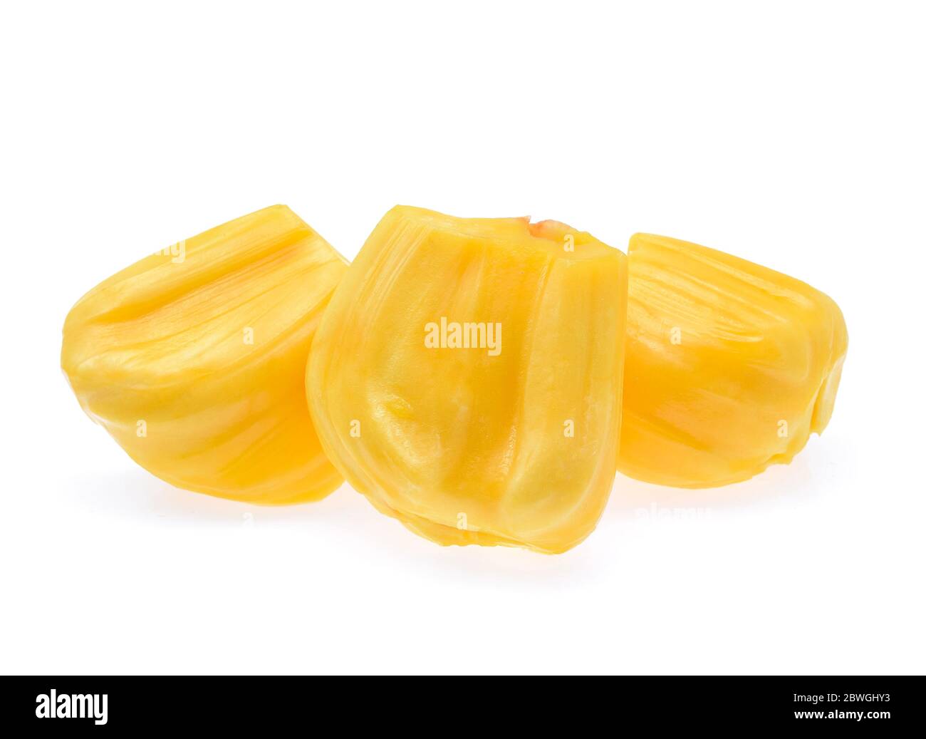 Ripe Jackfruit isolated on white background Stock Photo - Alamy
