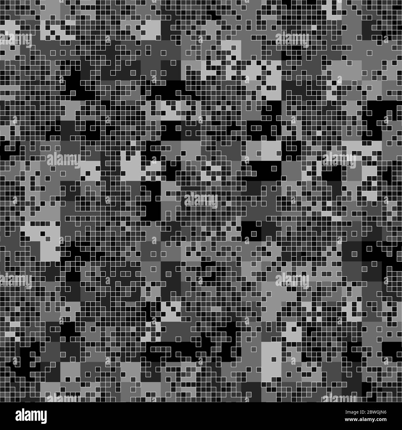 Digital camouflage seamless pattern military geometric camo background ...
