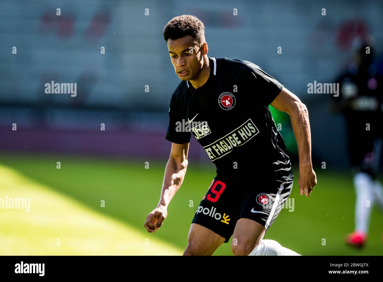 Herning, Denmark. 01st June, 2020. Paulinho (29) of FC Midtjylland seen during the 3F Superliga match between FC Midtjylland and AC Horsens at MCH Arena in Herning. (Photo Gonzales Photo/Alamy Live