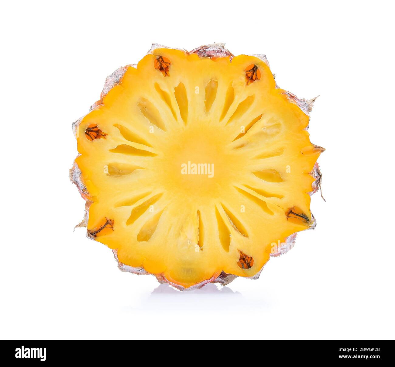 Pineapple isolated on white background Stock Photo - Alamy