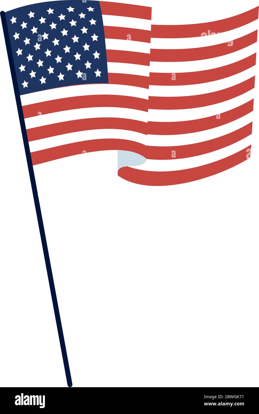 Usa flag icon vector design Stock Vector Image & Art - Alamy