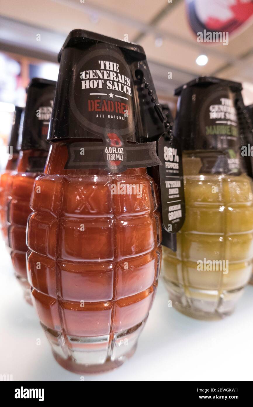 The General's Hot Sauce is Americanmade and for sale in Grand Central