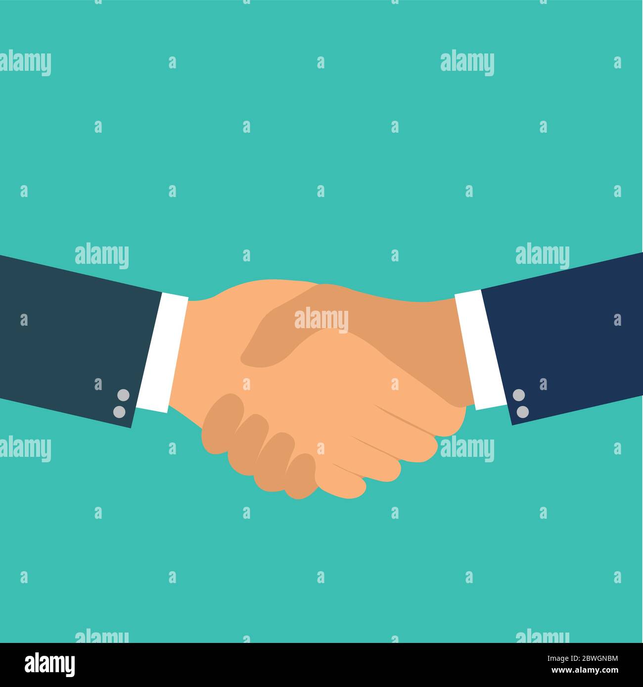 Handclasp vector vectors hi-res stock photography and images - Alamy