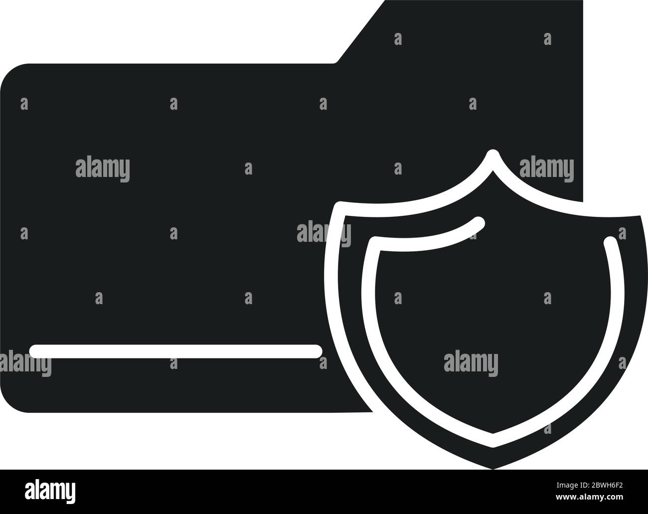 cyber security and information or network protection data shield ...