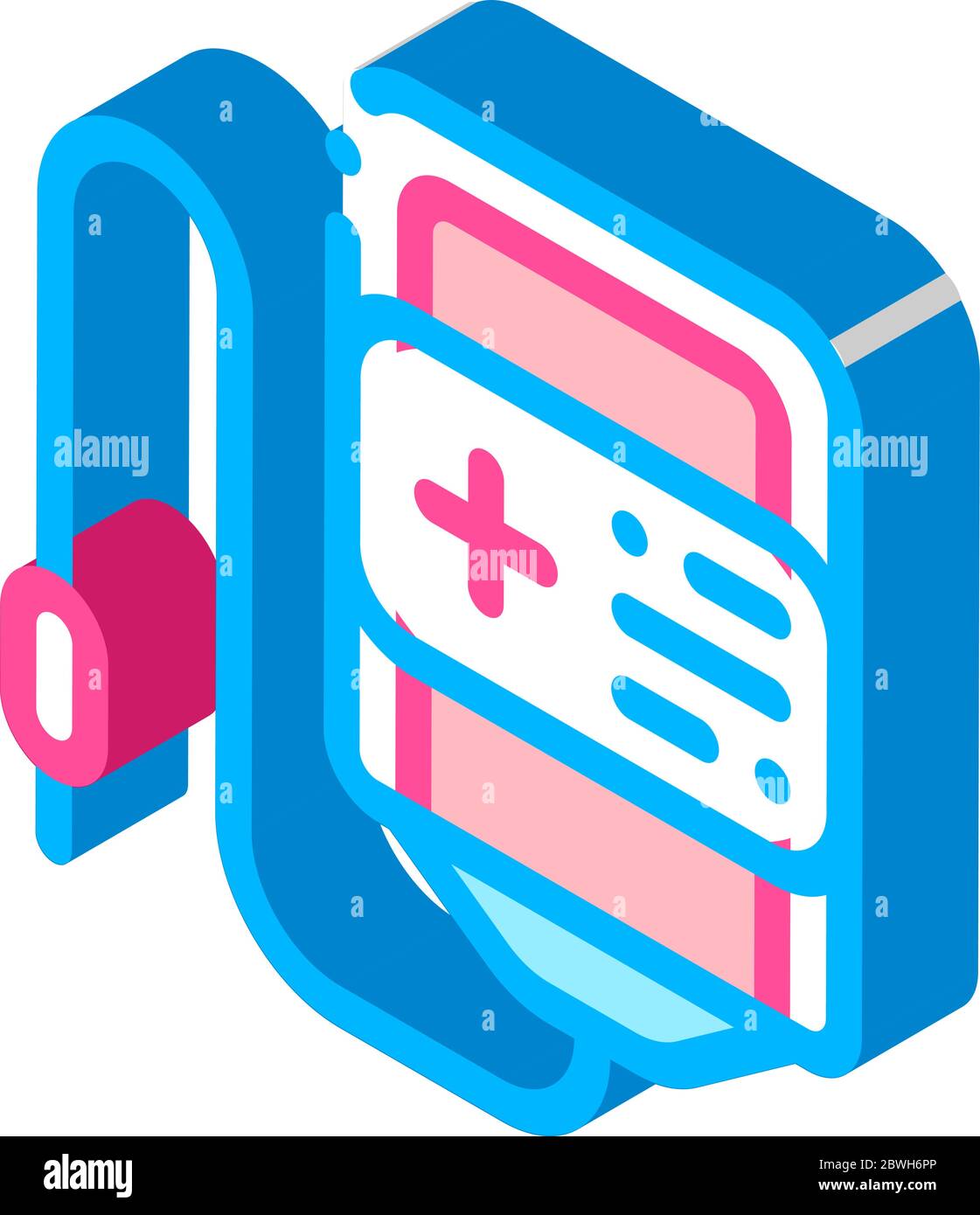 Volunteers Support Bottle isometric icon vector illustration Stock Vector