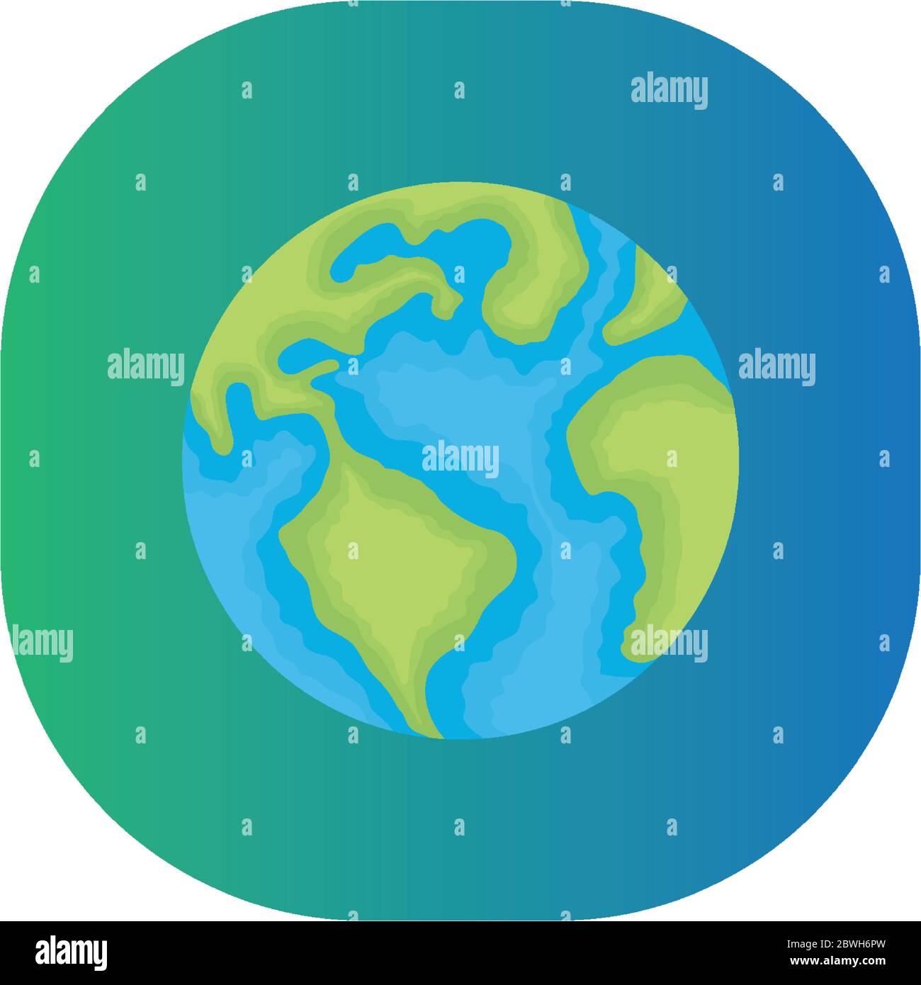 world planet earth ecology icon Stock Vector Image & Art - Alamy