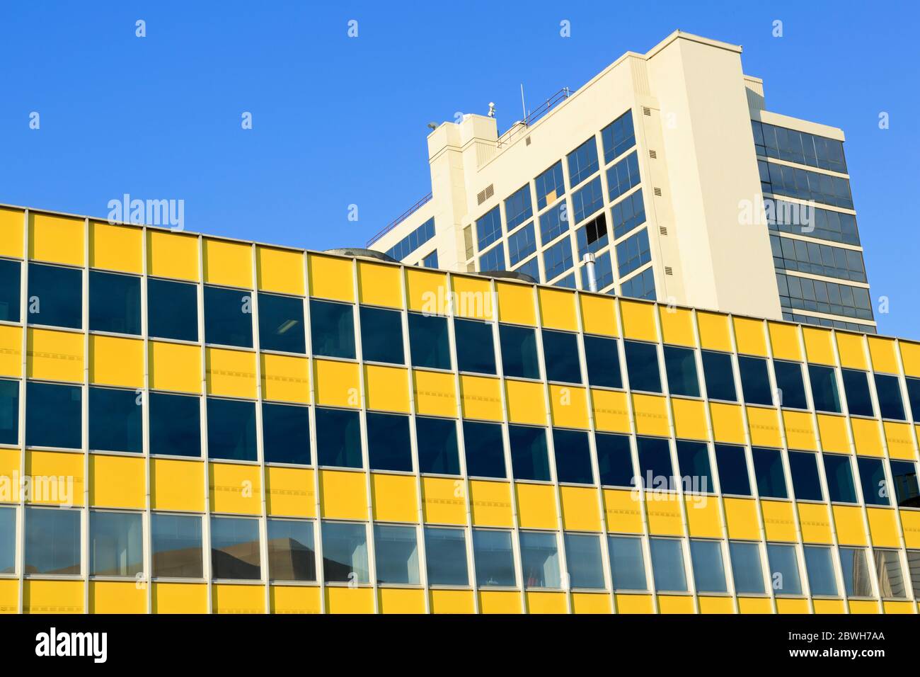 Offices on Colfax Avenue,Denver,Colorado,USA Stock Photo