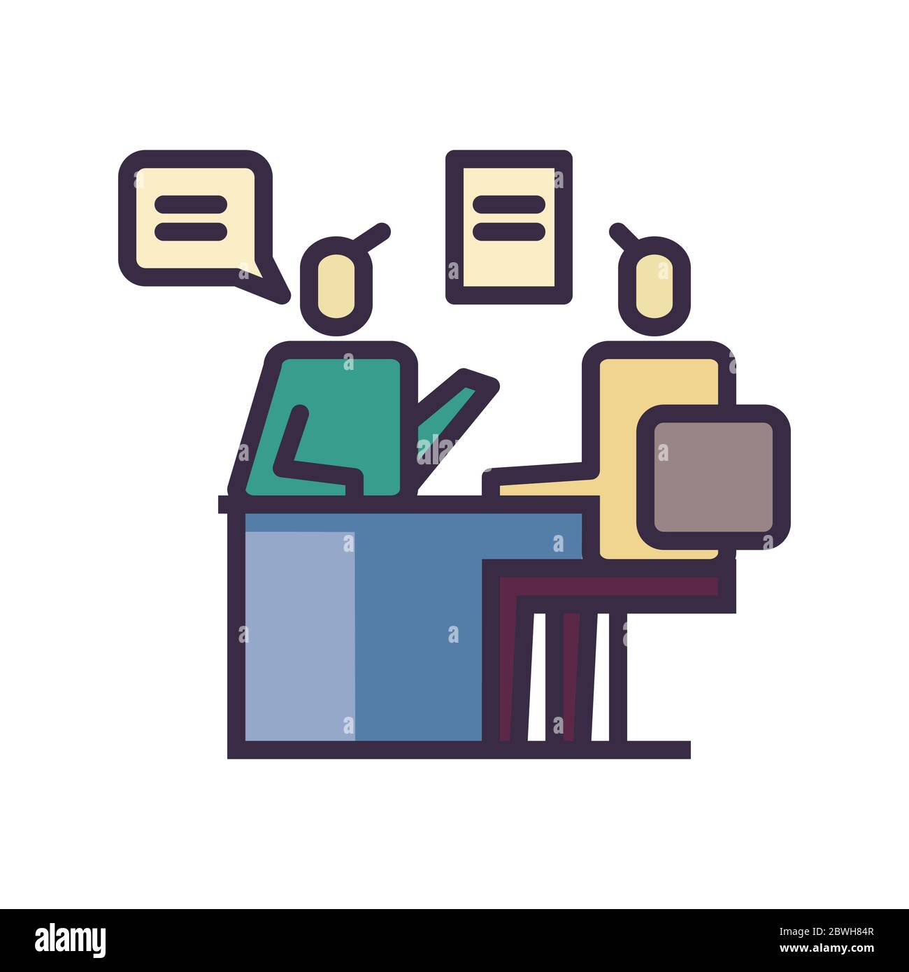 Preliminary examination of the disease Icon. symbol of activity or illustration to deal with the corona virus Stock Vector