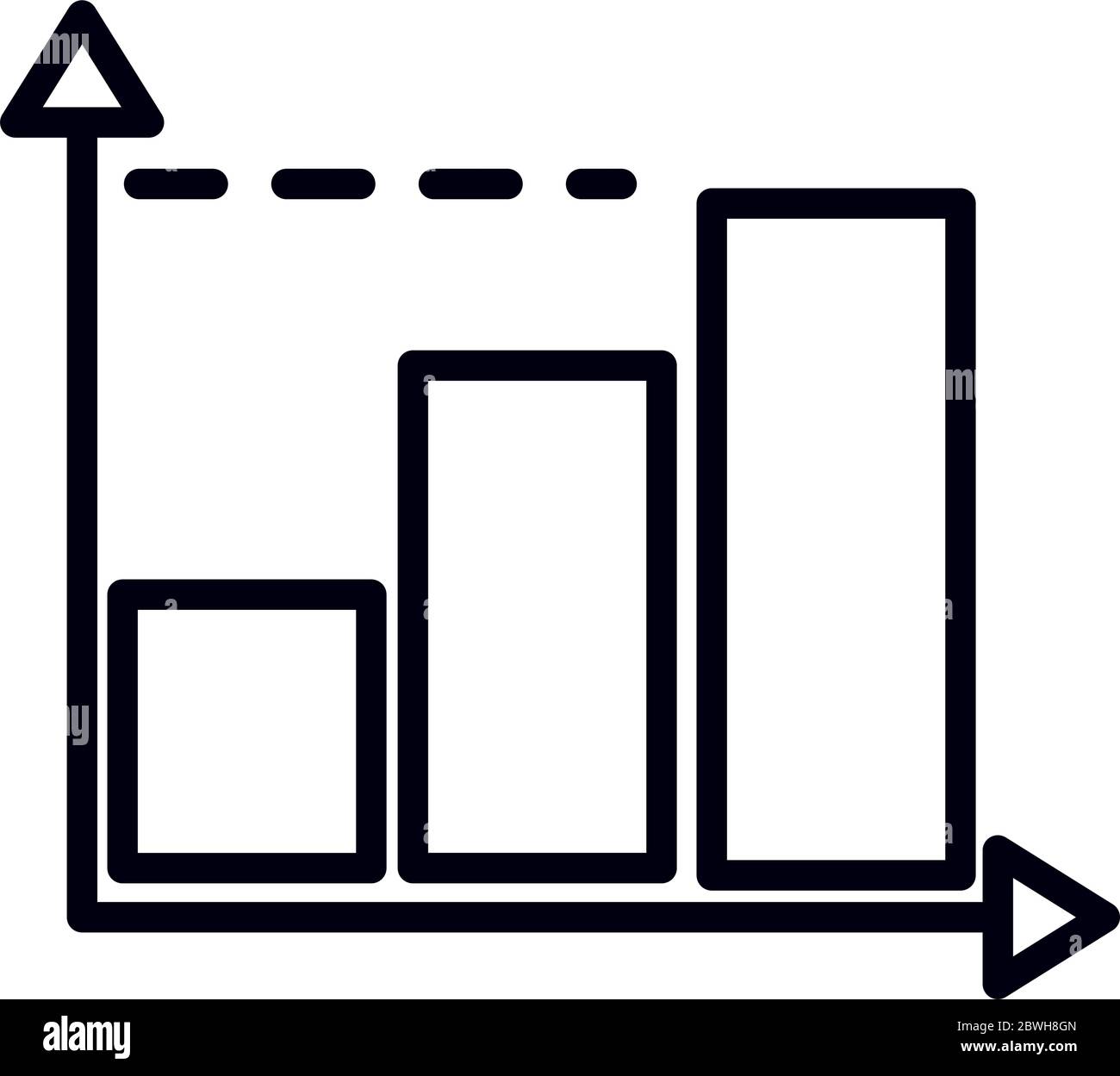 math education school science chart statistics line and style icon
