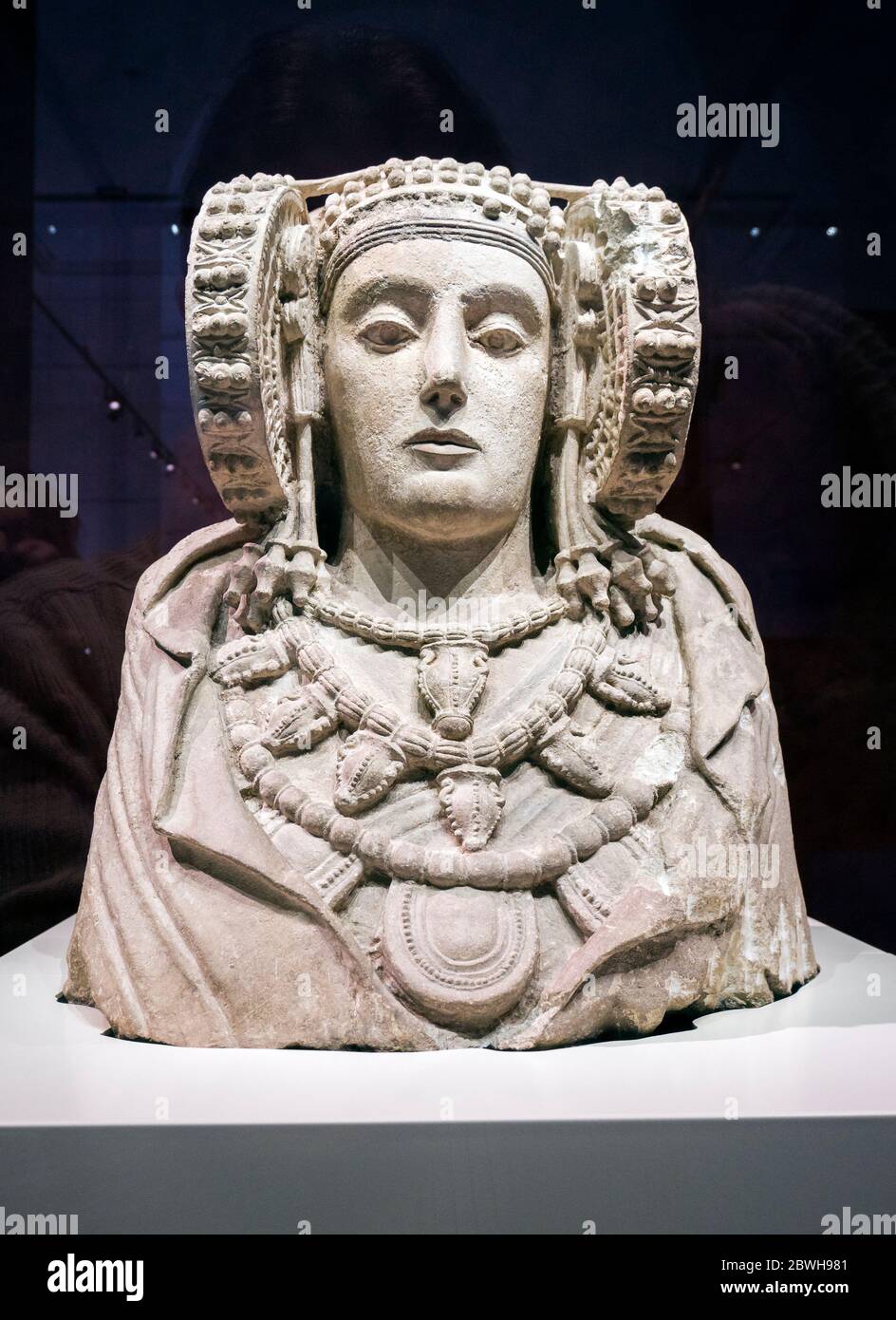 La Dama de Elche. Museo Arqueológico Nacional. Madrid. España Stock Photo
