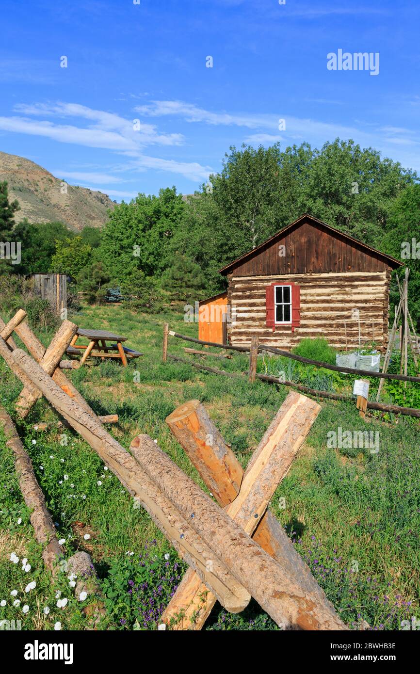 Clear Creek History Park,Golden,Colorado,USA Stock Photo Alamy
