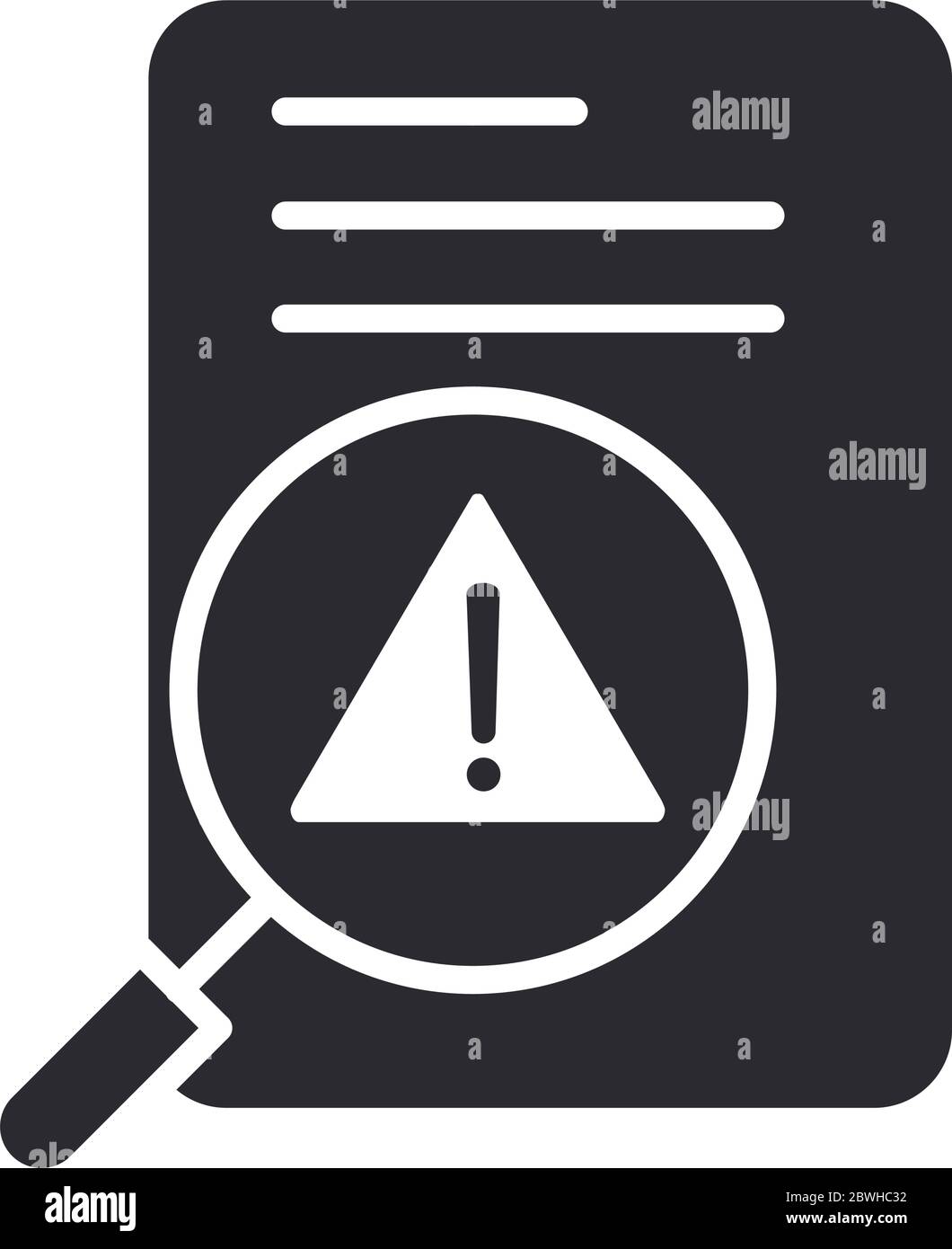 alert icon, data analysis warning, attention danger exclamation mark