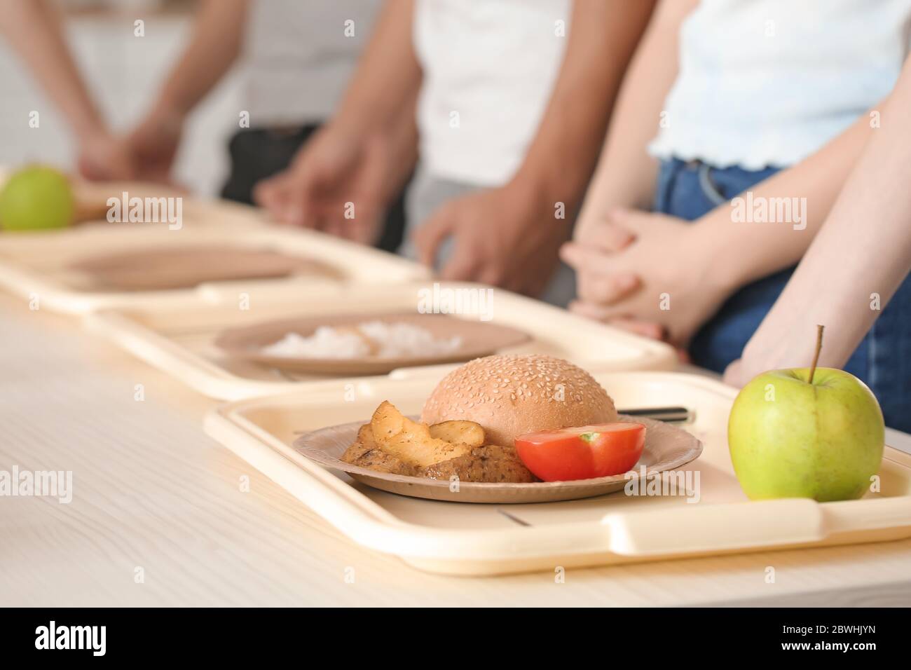School canteen food tray hires stock photography and images Alamy
