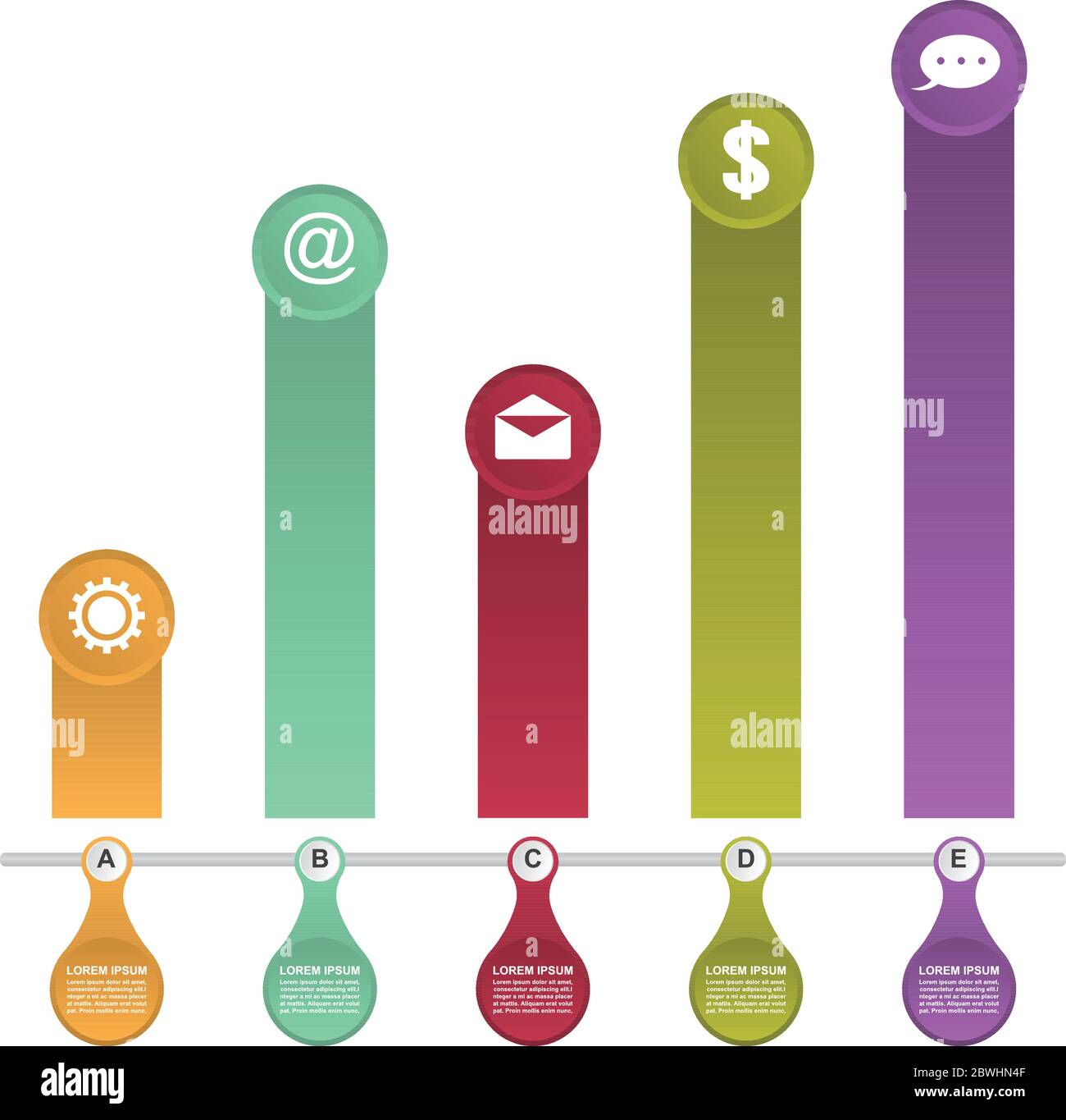Digital presentation with chart hi-res stock photography and images - Alamy