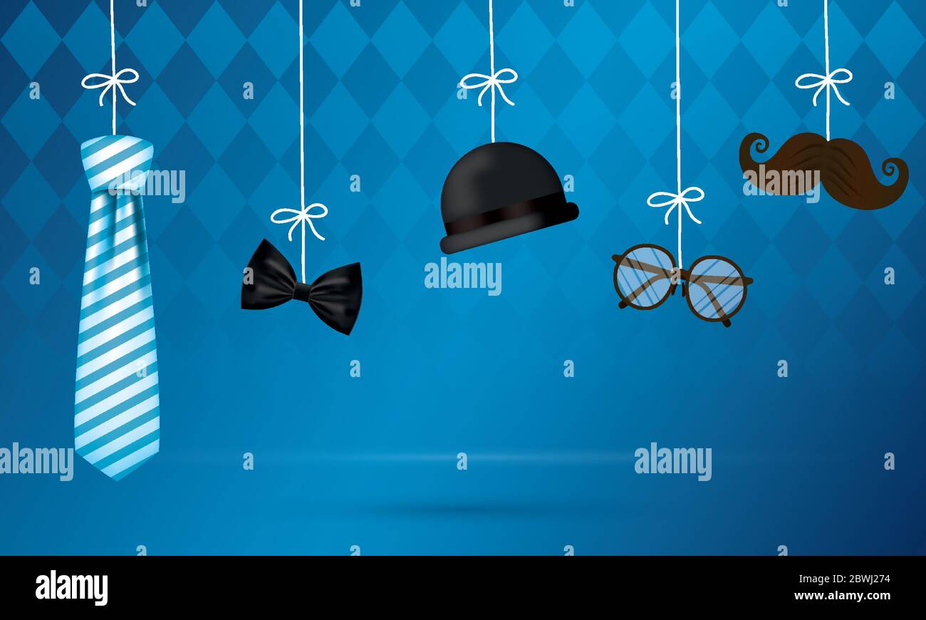 glasses with hanging mustache