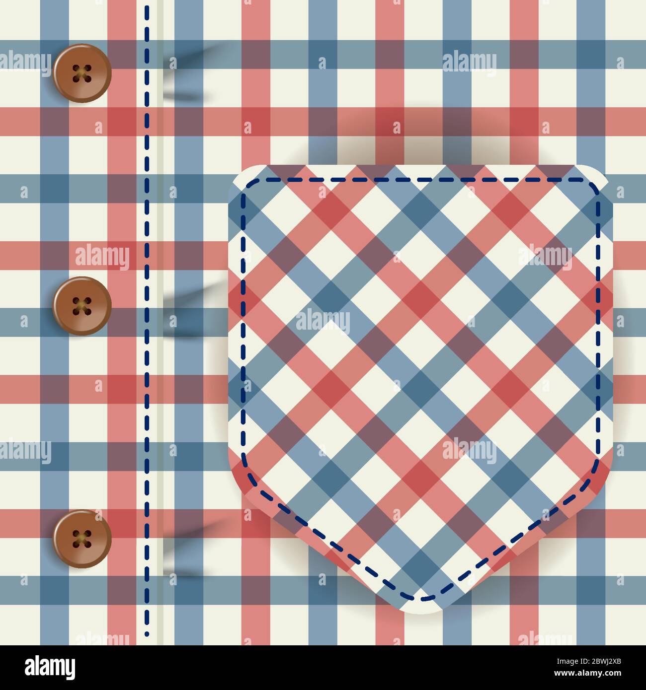 Male checkered shirt background vector design Stock Vector Image & Art