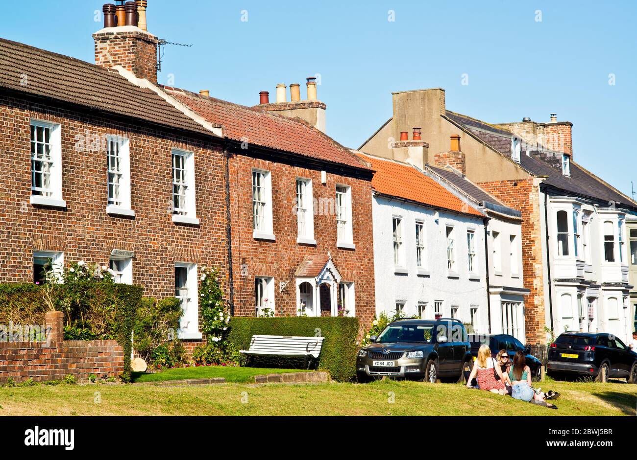Middleton one Row, Borough of Darlington, England Stock Photo Alamy