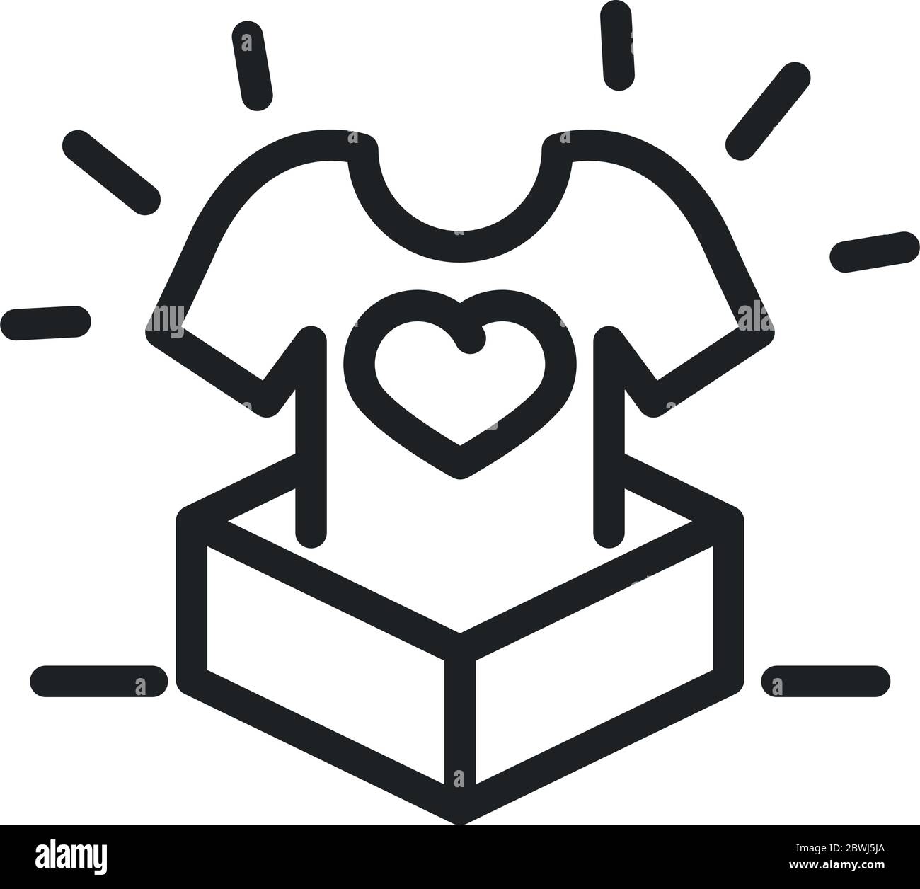Clothing donation box Black and White Stock Photos & Images - Alamy
