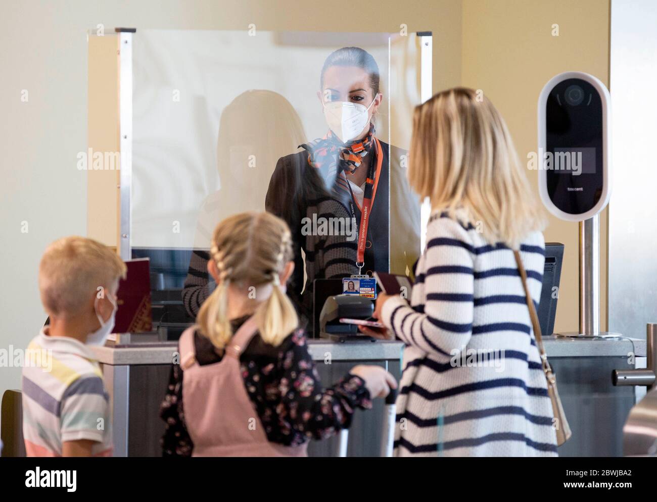 EDITORIAL USE ONLY Airline easyJet has introduced new safety and wellbeing measures for