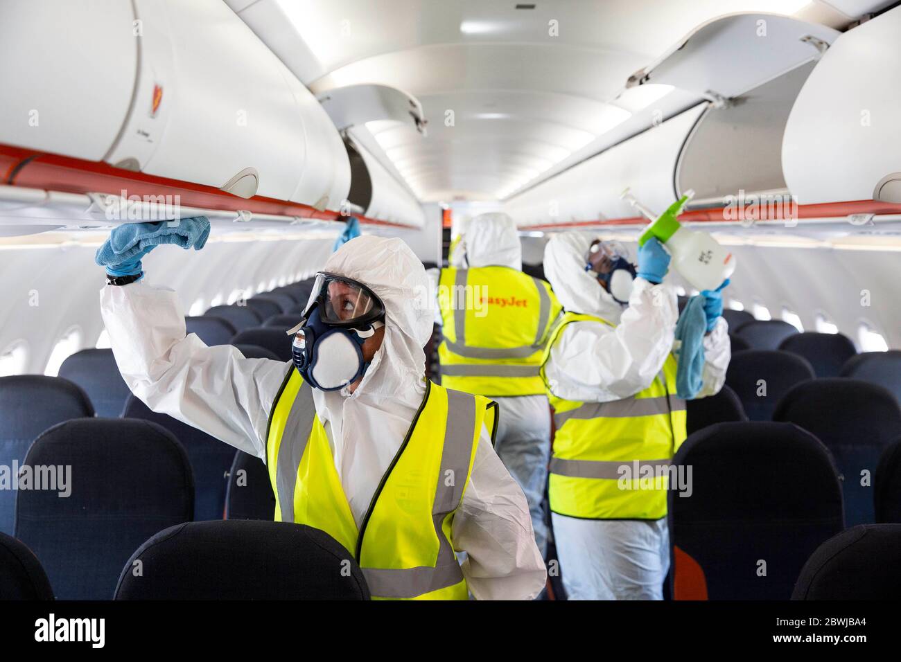 EDITORIAL USE ONLY Airline easyJet has introduced new safety and