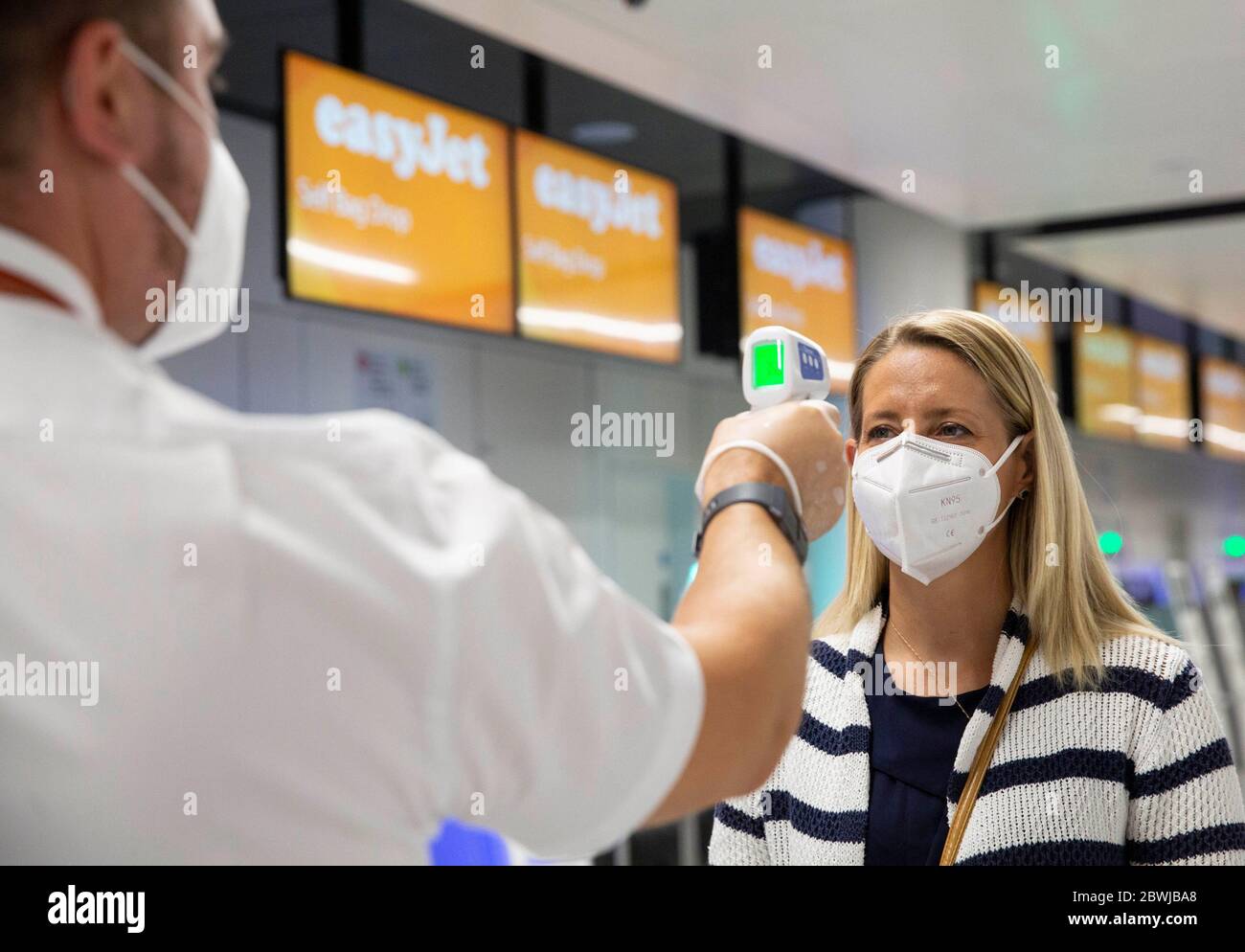 EDITORIAL USE ONLY Airline easyJet has introduced new safety and