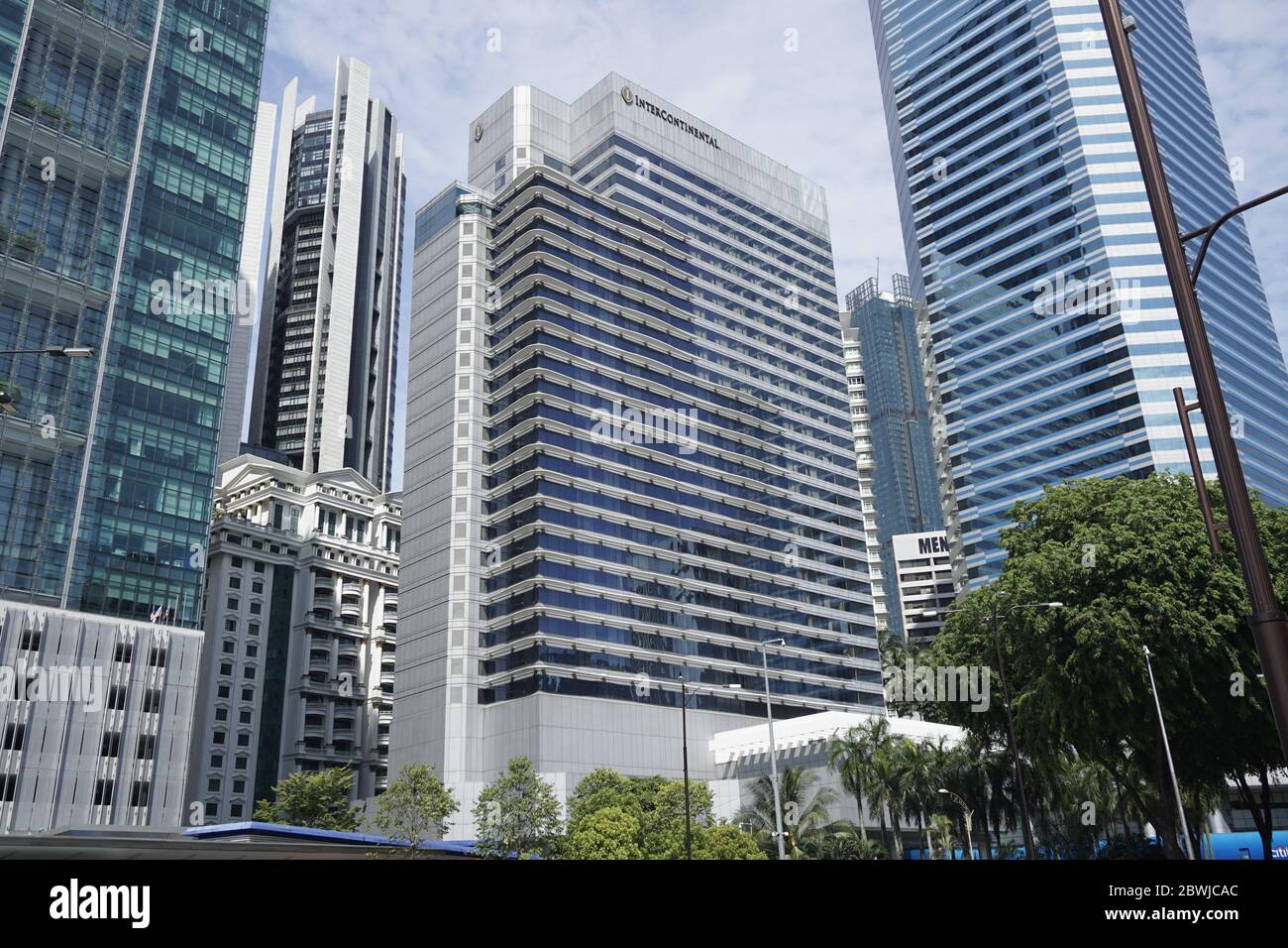 Intercontinental Hotel, Jalan Ampang, Kuala Lumpur, Malaysia Stock Photo