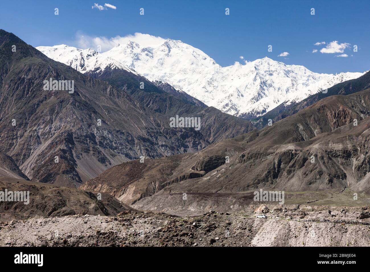 Nanga Parbat, 8126 metres, Indus valley, Himalaya mountain, Karakoram