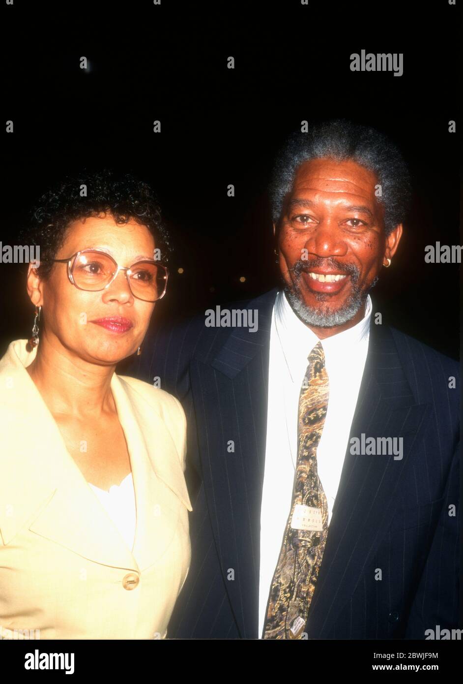 Beverly Hills, California, USA 19th September 1995 Actor Morgan Freeman ...
