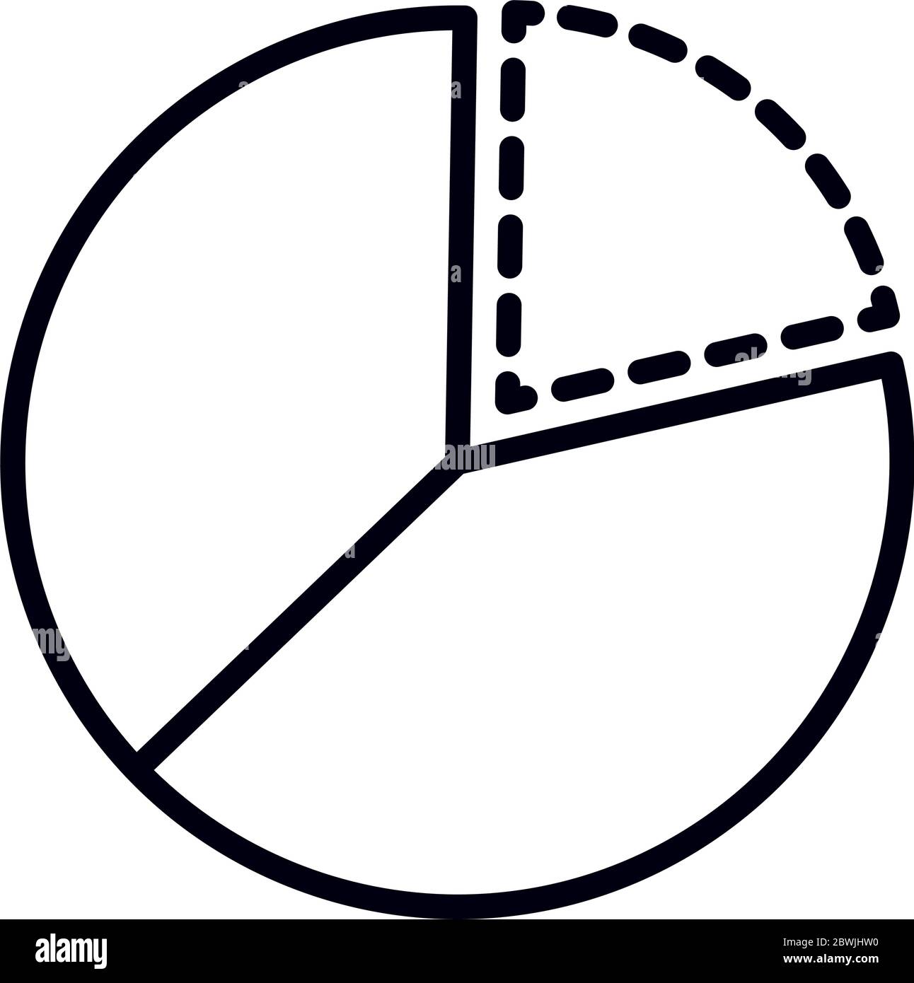 math education school science diagram statistics line and style icon